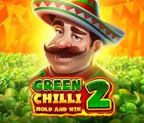 Green Chilli 2 slot logo by 3 Oaks Gaming at Vulkan Vegas
